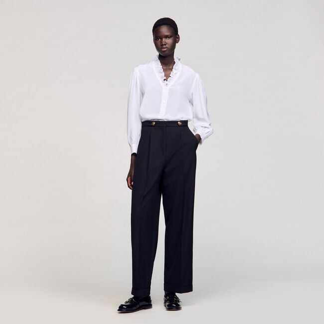 Floaty silk shirt