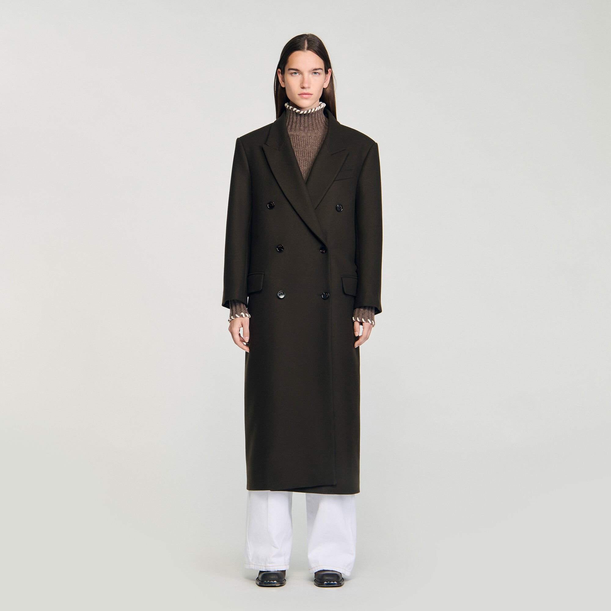 Straight coat