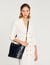 Leather bucket bag