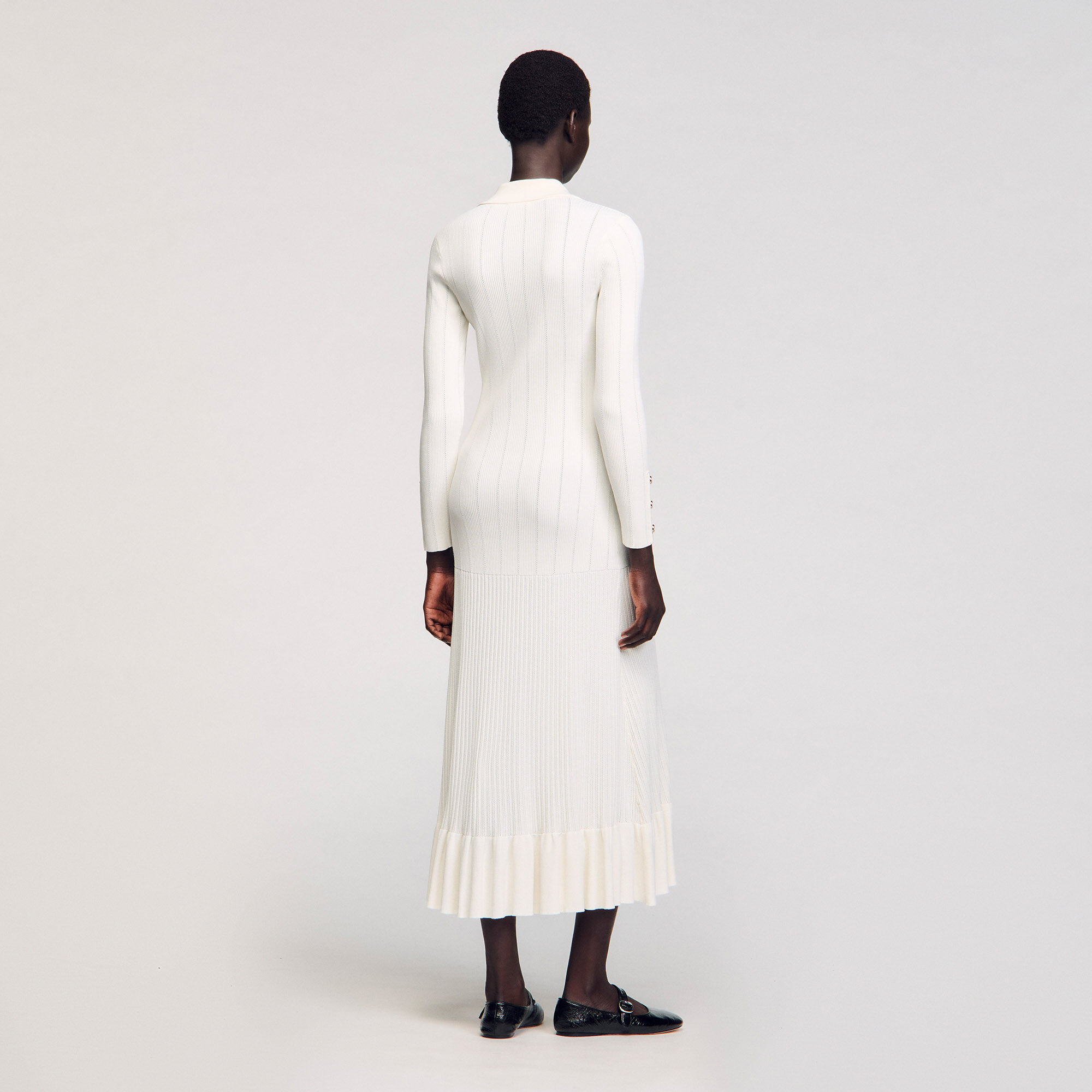 Knit maxi dress