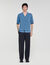 Square Cross motif flowing blouse