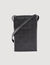 S monogram-embossed small leather bag