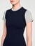 2-in-1 short knit dress