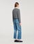Cardigan with removable ruffle collar