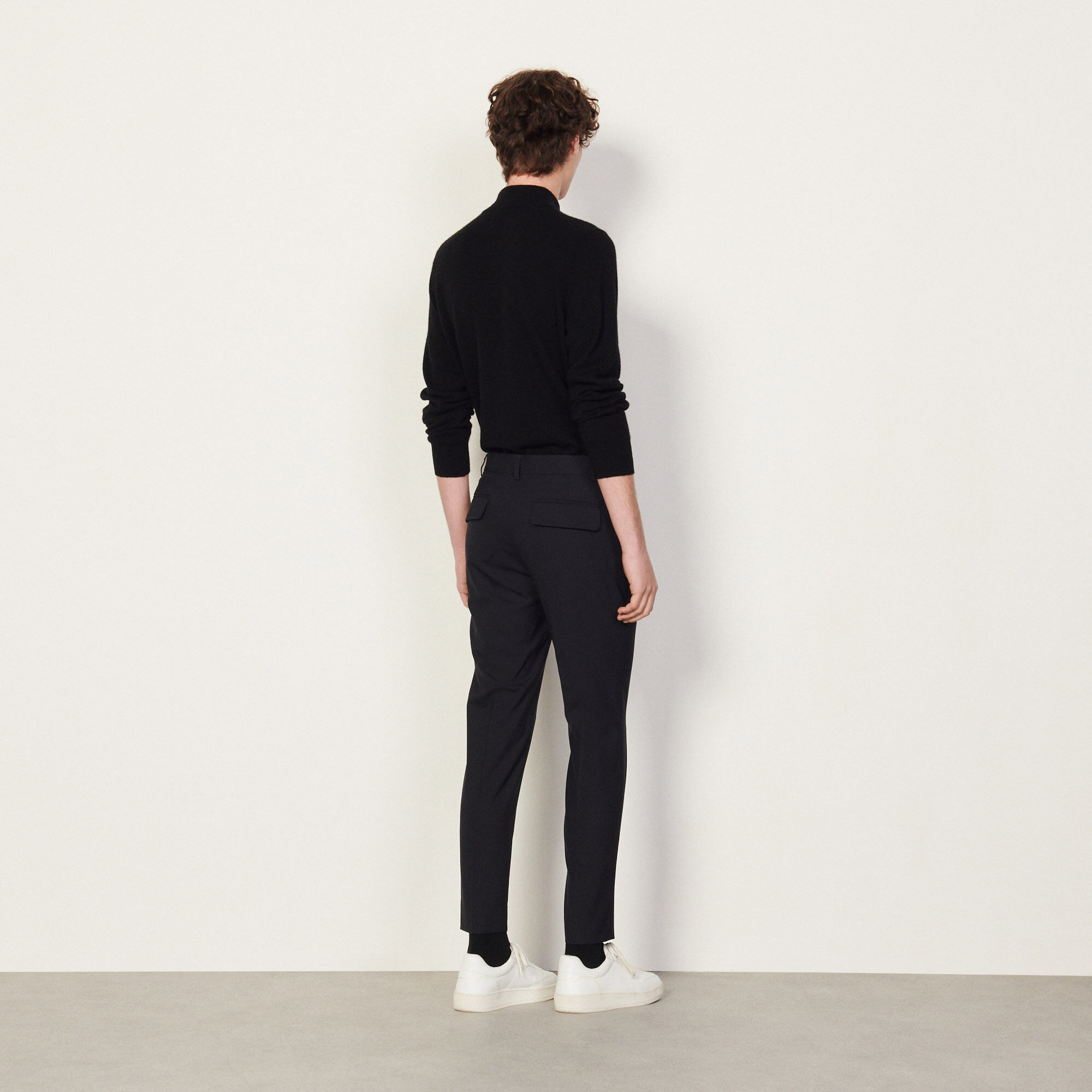 Cool wool trousers
