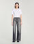 Rhinestone cropped T-shirt