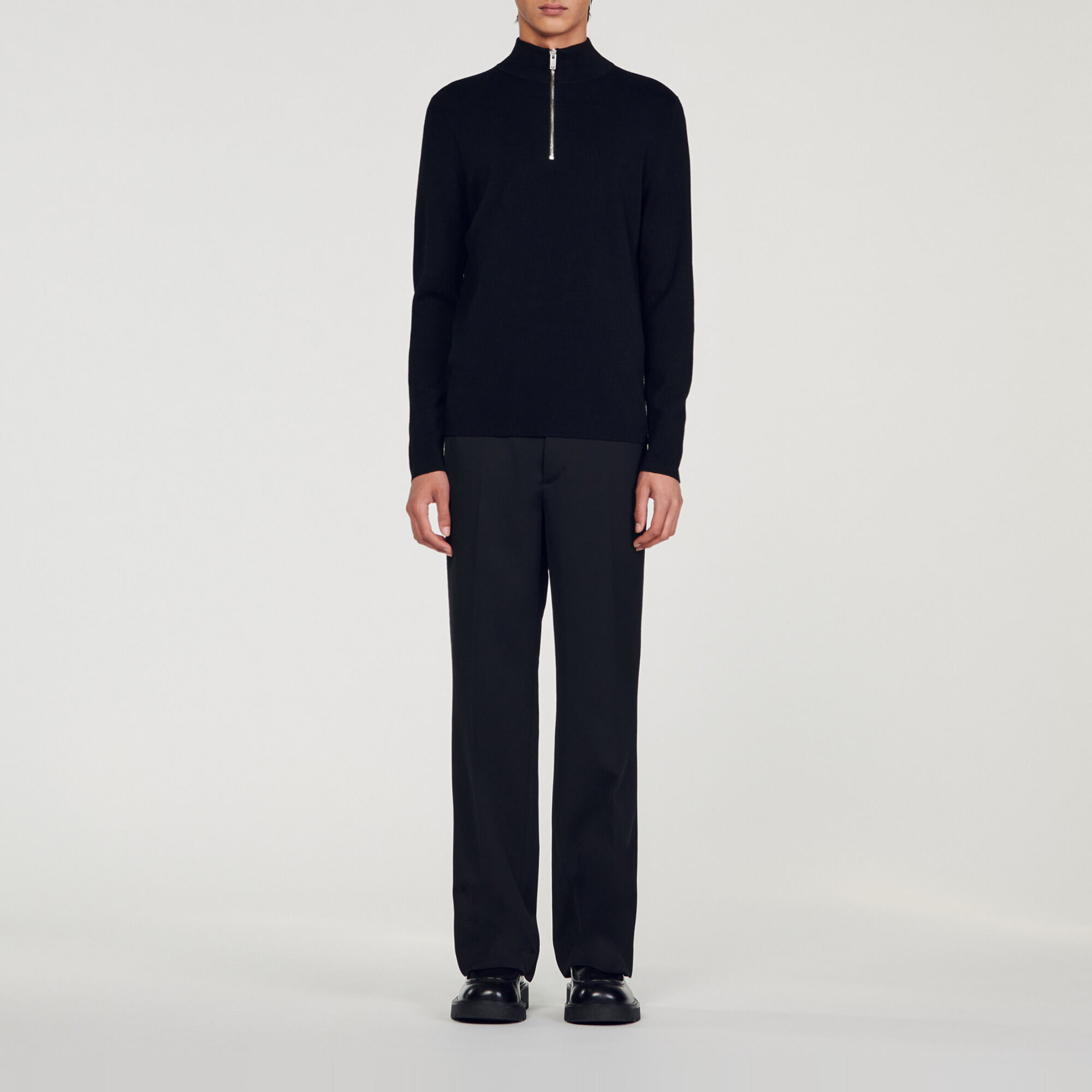 Half-zip jumper