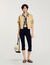 Short jacket with rhinestone details