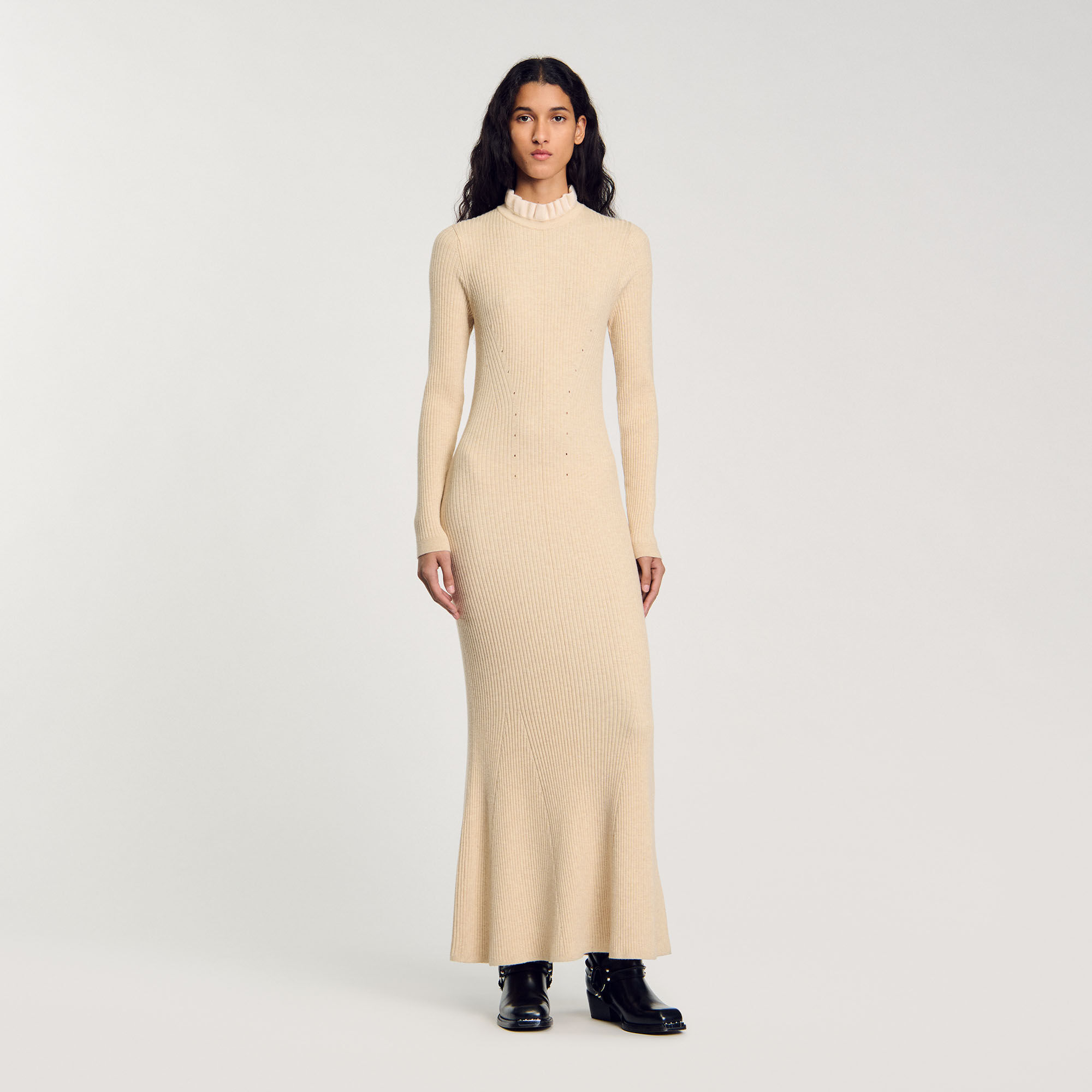 Sandro sweater dress sale