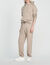 Embroidered fleece jogging bottoms