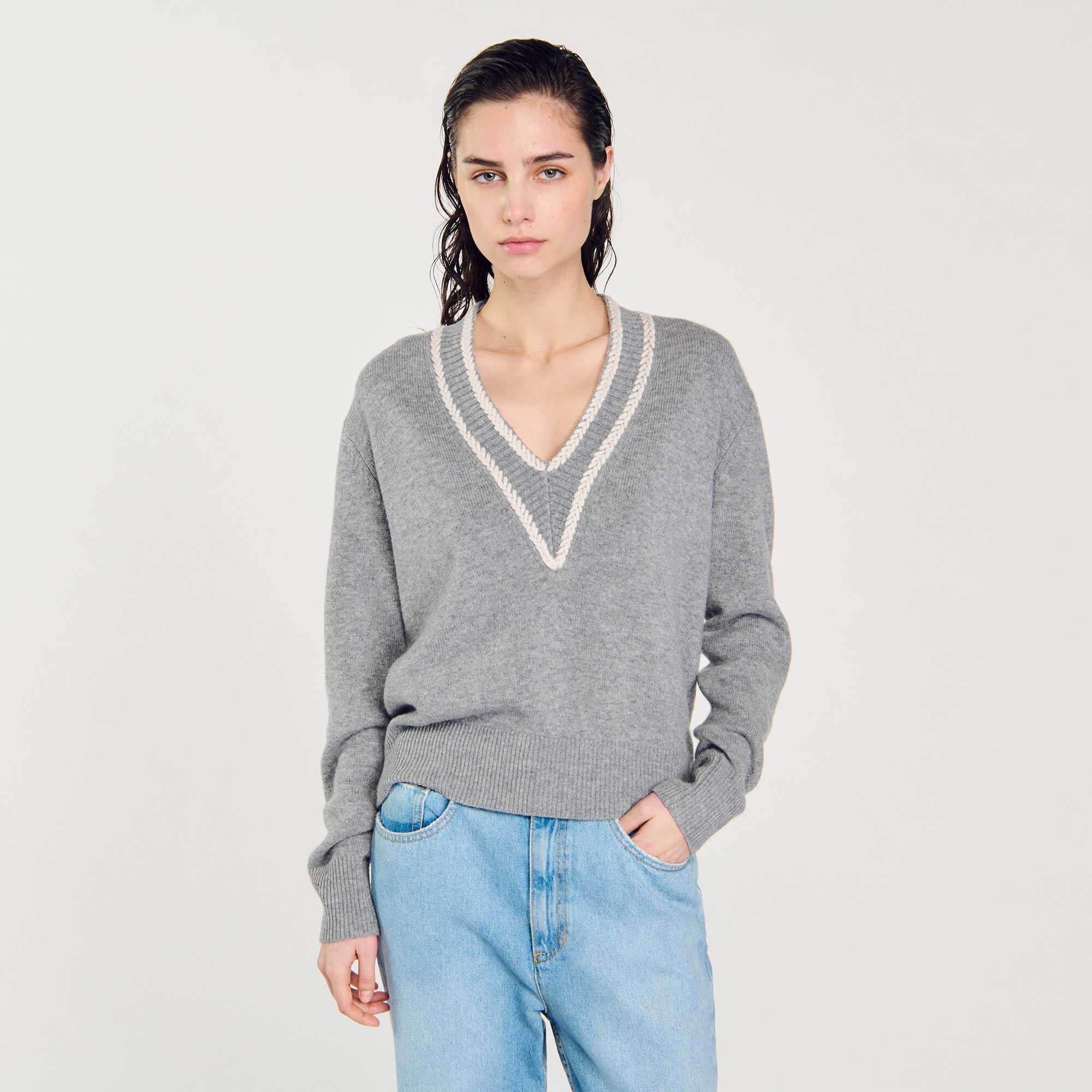 Wool and cashmere jumper