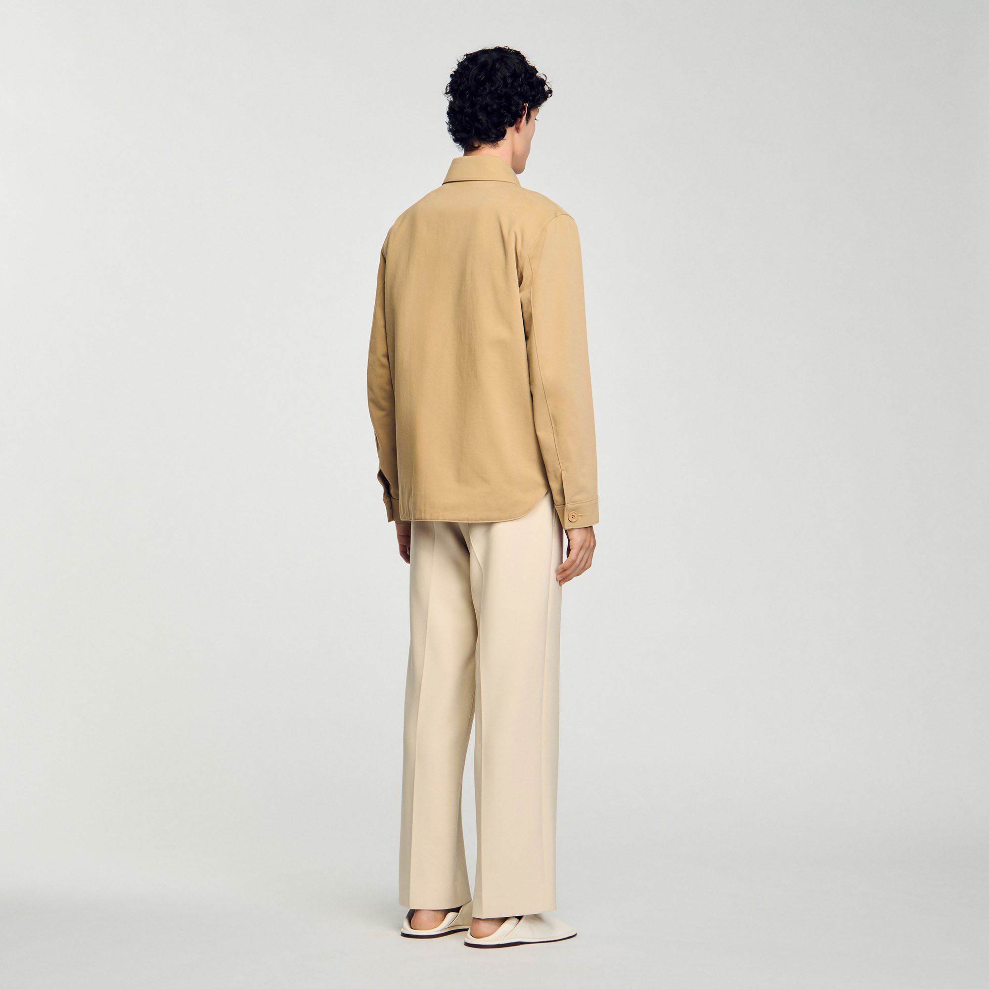 Overshirt with pockets