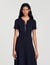 Ribbed knit maxi dress