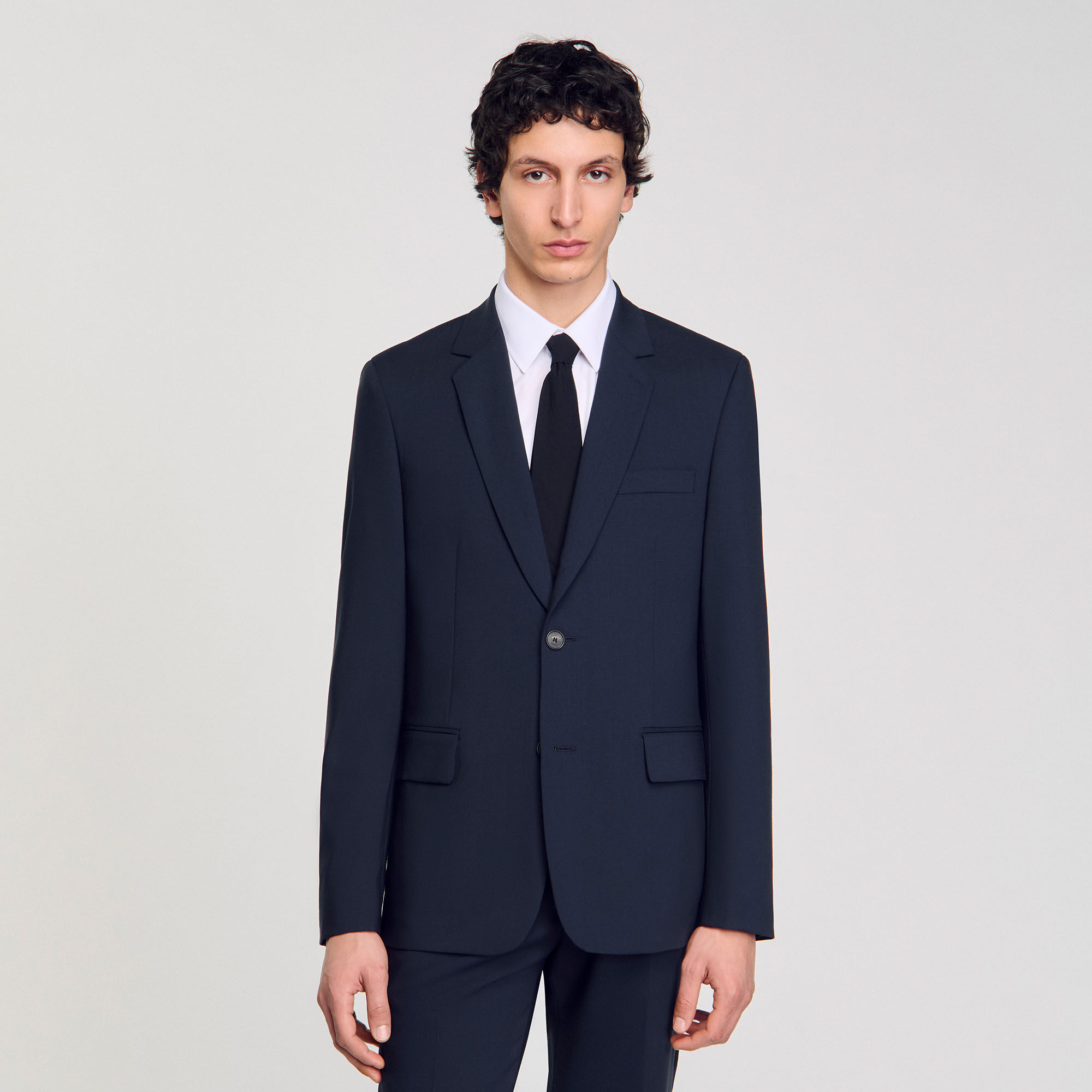 Wool suit jacket