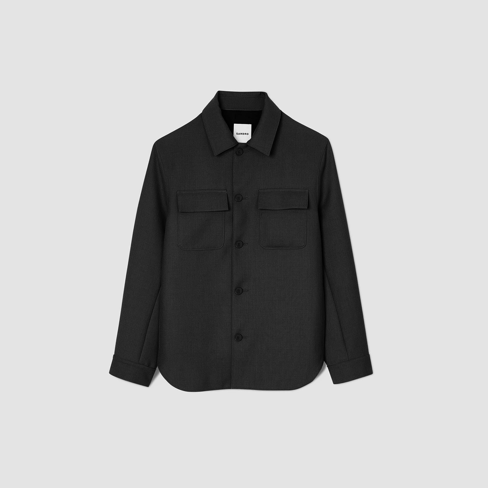 Black coats for men | Sandro Paris Black coats for men | Sandro Paris