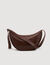 Small leather hobo bag