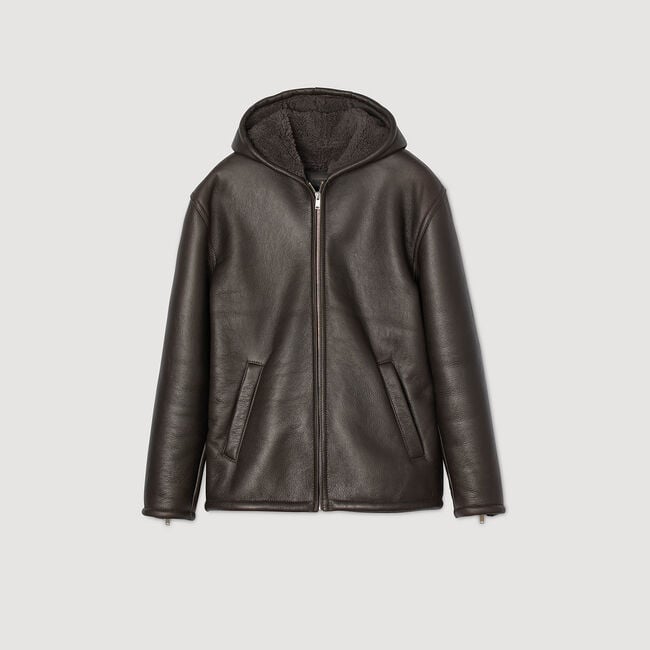 Shearling leather jacket