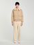 Shearling collar aviator jacket