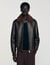 Reversed leather jacket