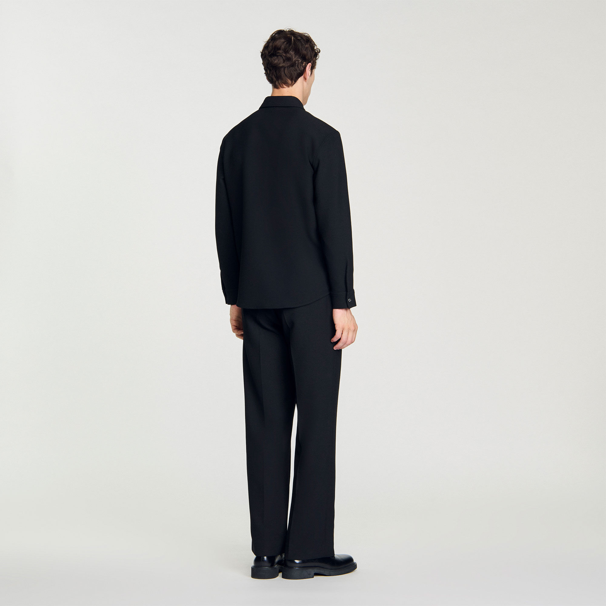 Long-sleeved jersey shirt