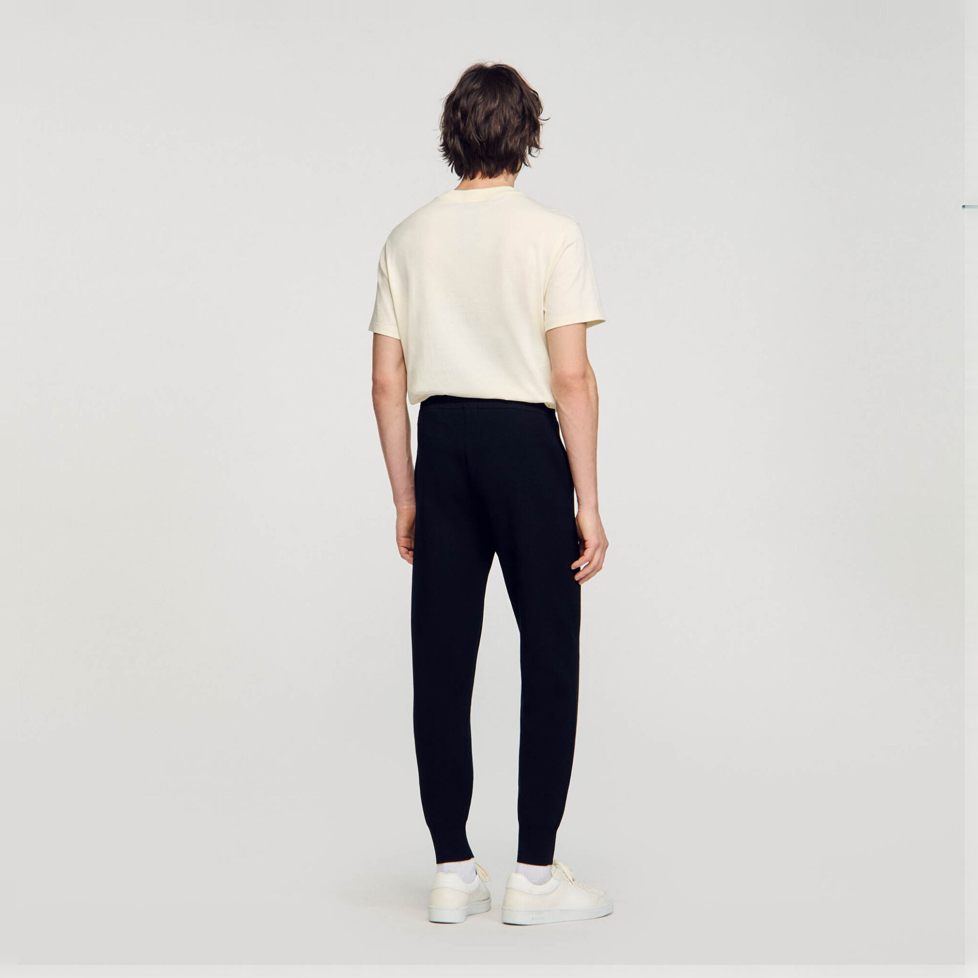 Knit jogging bottoms