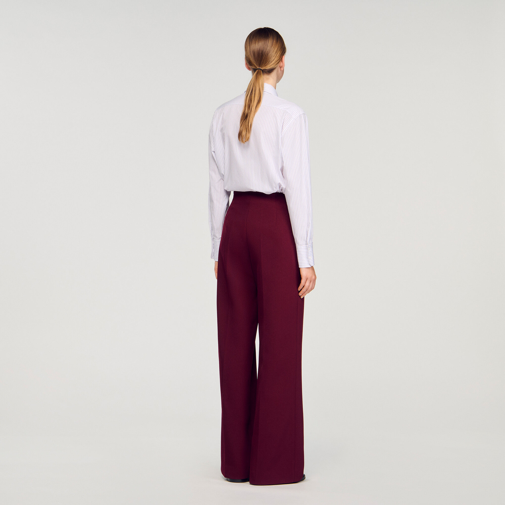 Wide-leg trousers