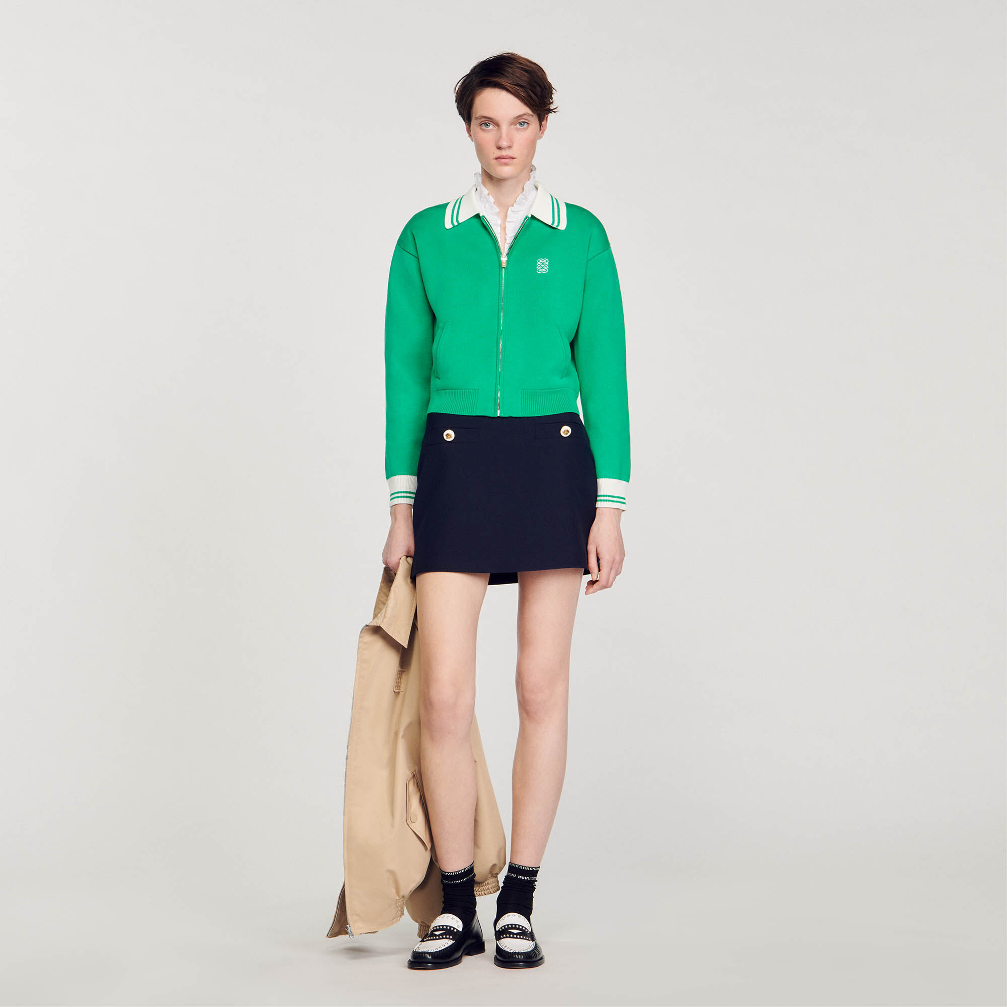 Sandro gilet femme outlet
