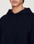 Knit hoodie