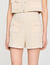 Decorative tweed shorts