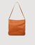 Grained leather shoulder bag