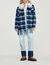 Checked coat