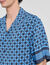 Square Cross motif flowing blouse