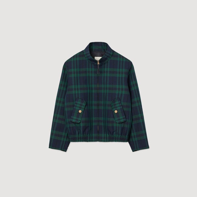 Checked jacket