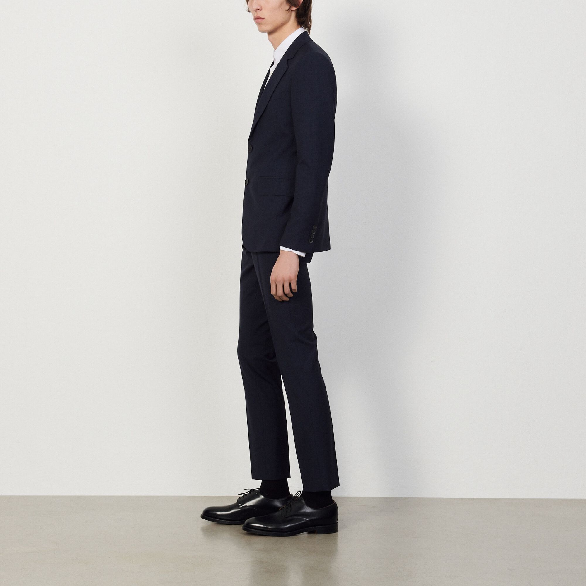Virgin wool suit jacket