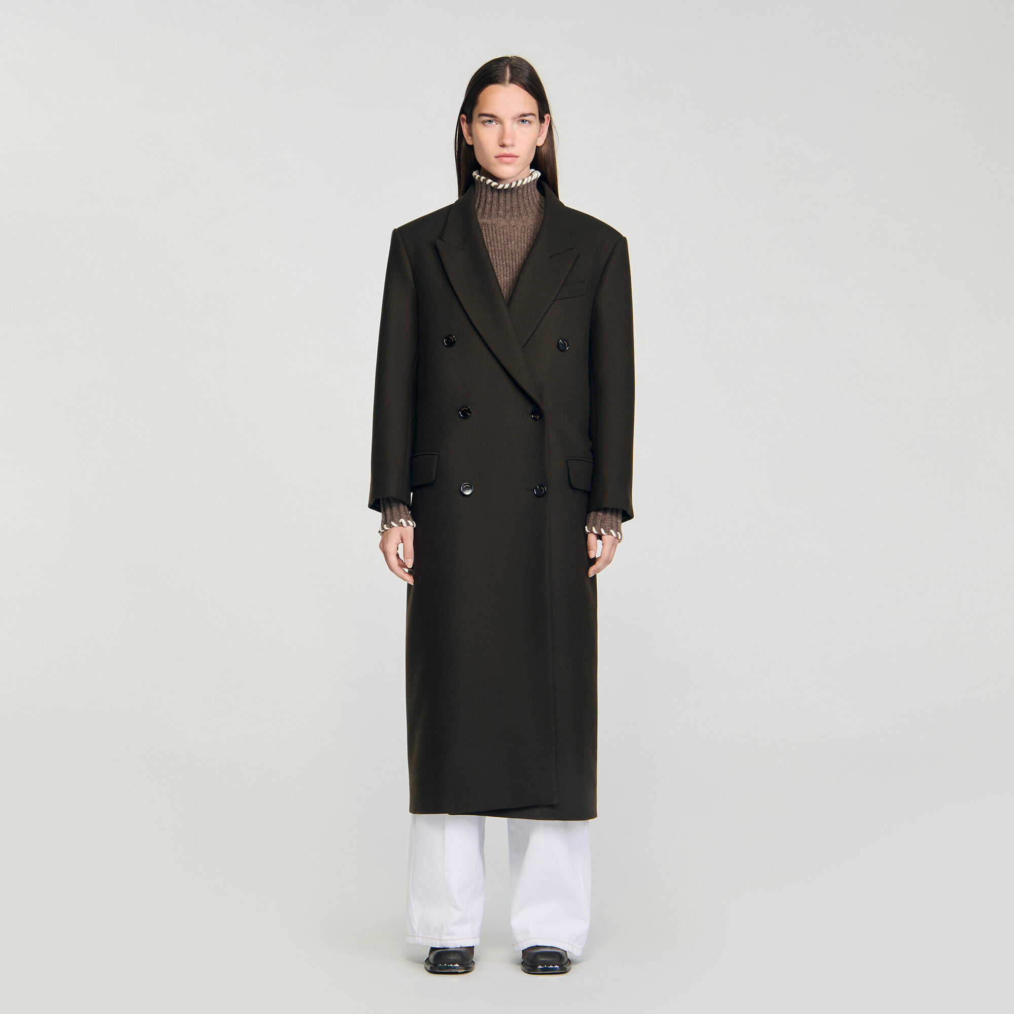 Straight coat
