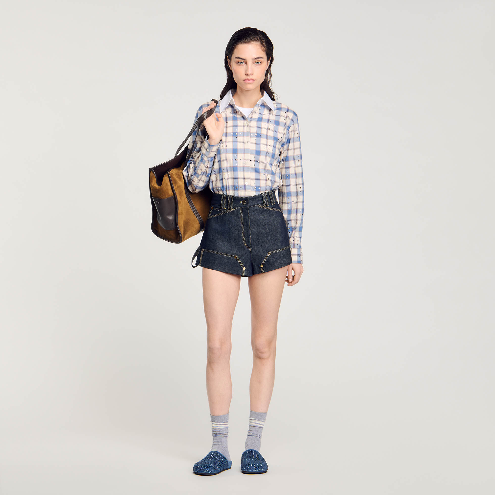 Sandro tote bag deals