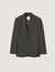 Wide wool suit jacket