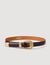 Leather belt