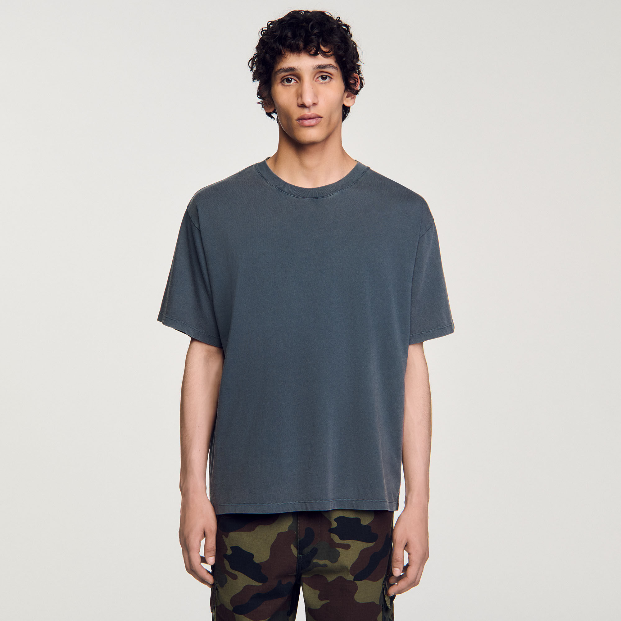 Faded-effect T-shirt