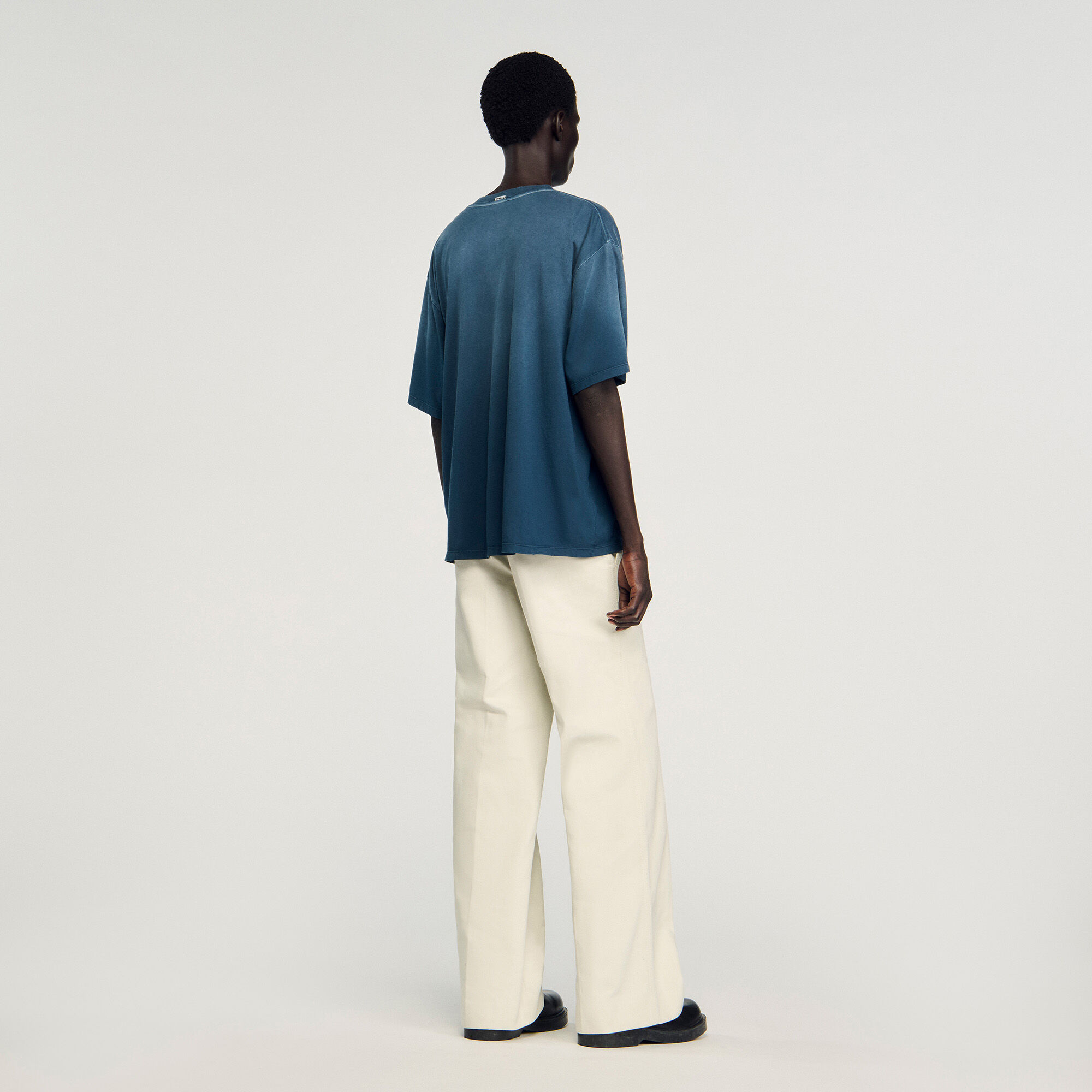 Oversized cotton T-shirt