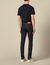 Raw denim skinny jeans