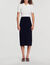 Two-tone midi dress