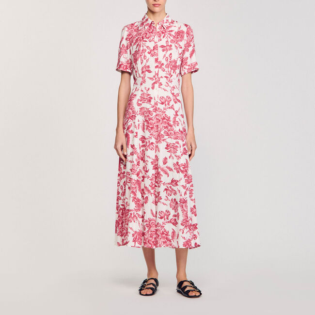 Floral patterned maxi dress - Women | Sandro