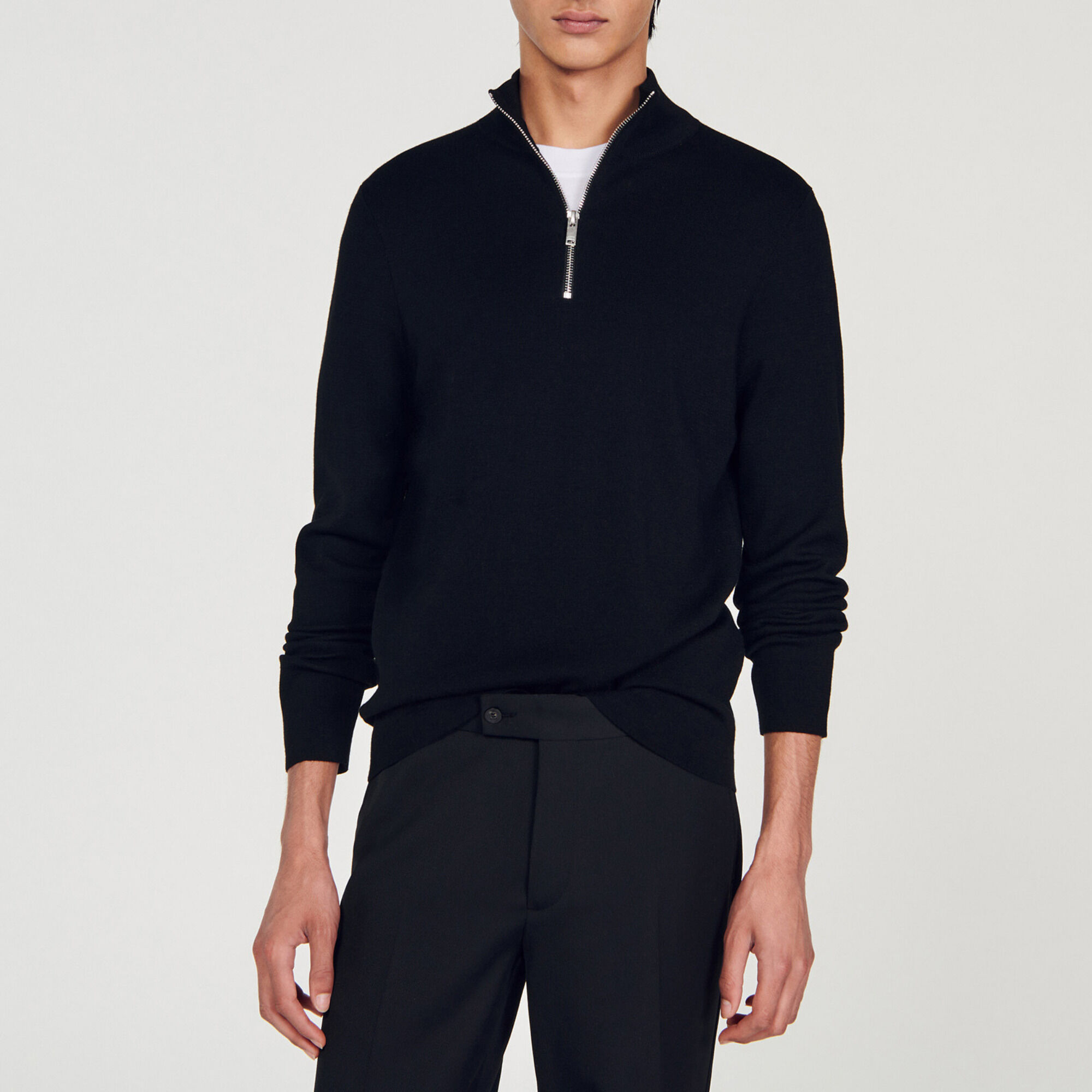 Half-zip jumper