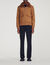 Shearling collar aviator jacket