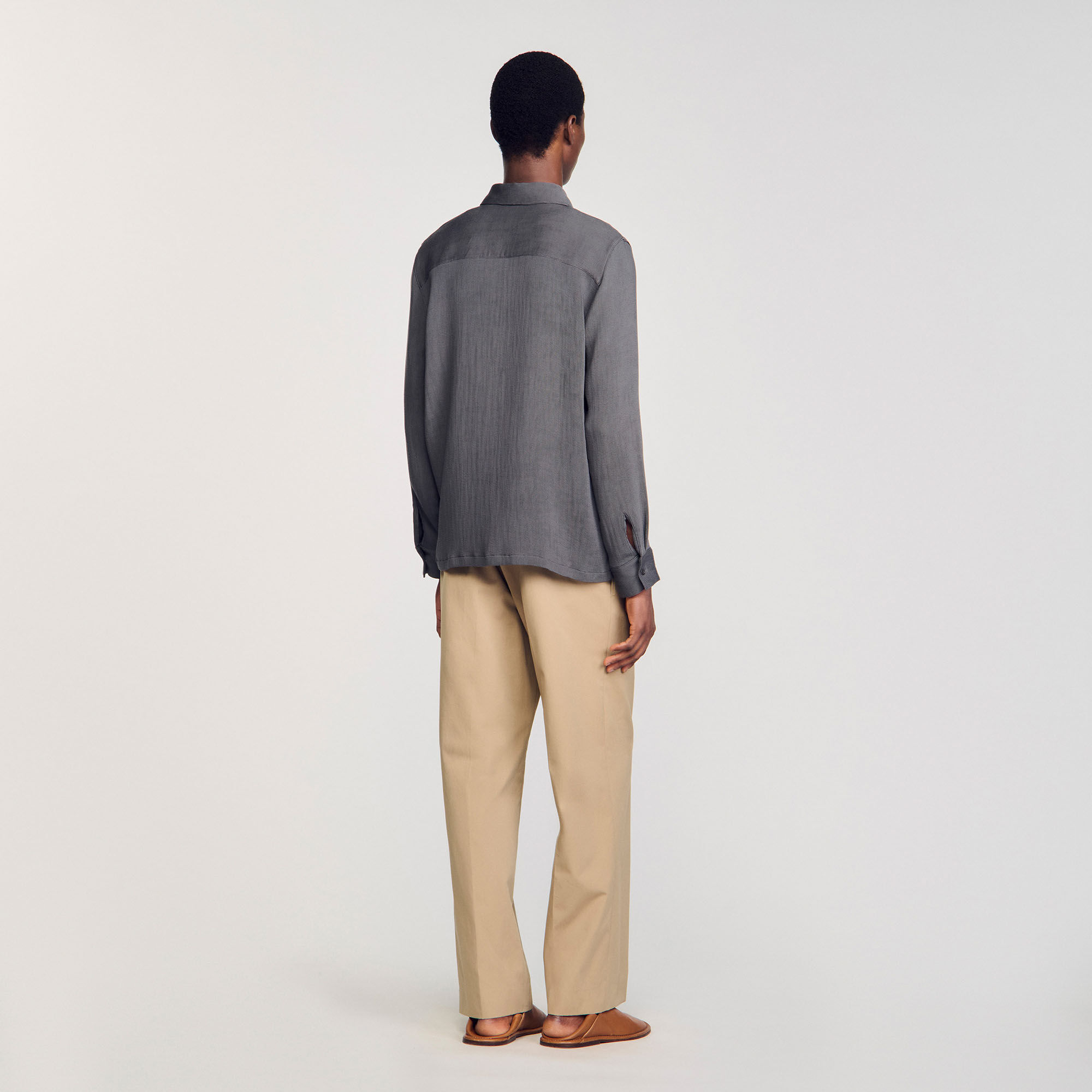 Pleated shirt