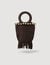 Small beaded fringed crochet bag