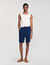 Pleated Bermuda shorts