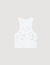Beaded and rhinestone tank top