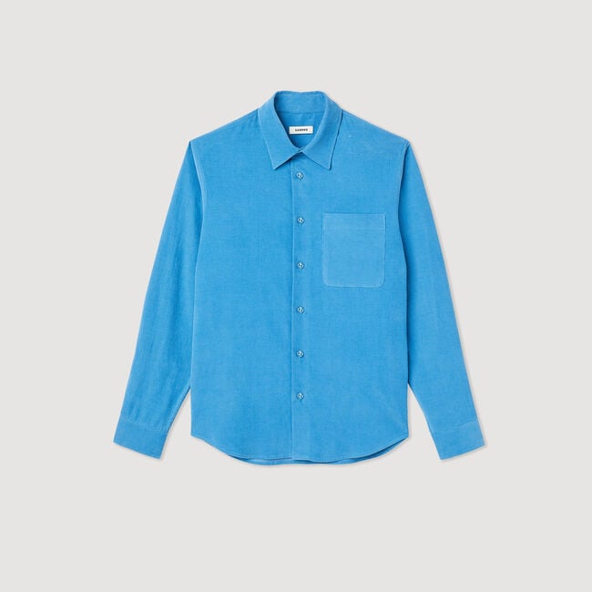 Corduroy shirt